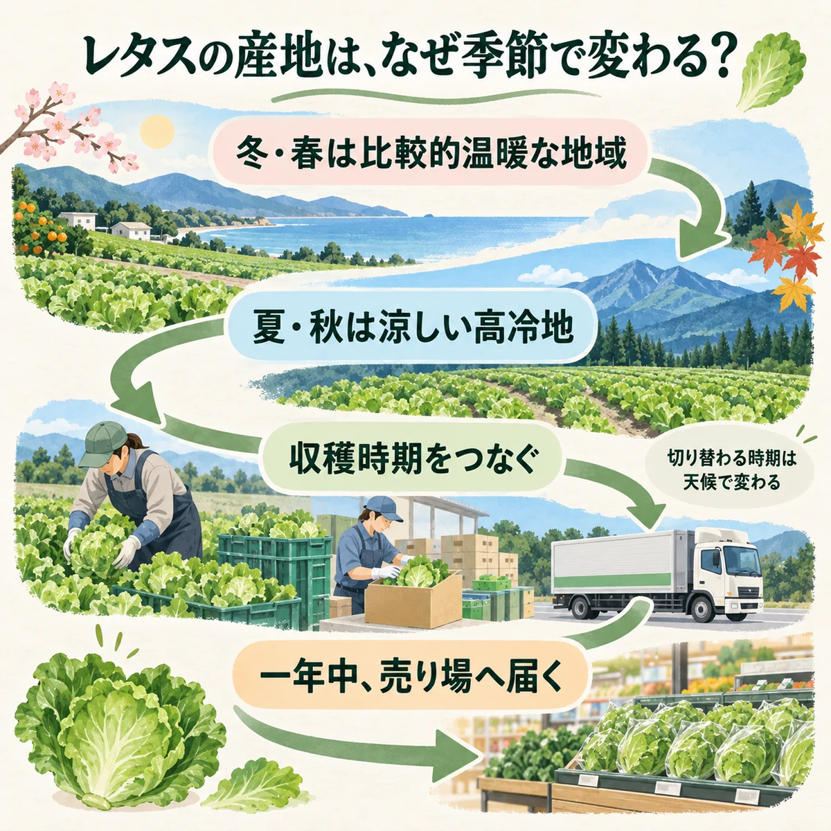 一年の産地リレー完全版